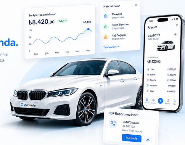 OtoCüzdan araç ve mobil uygulama